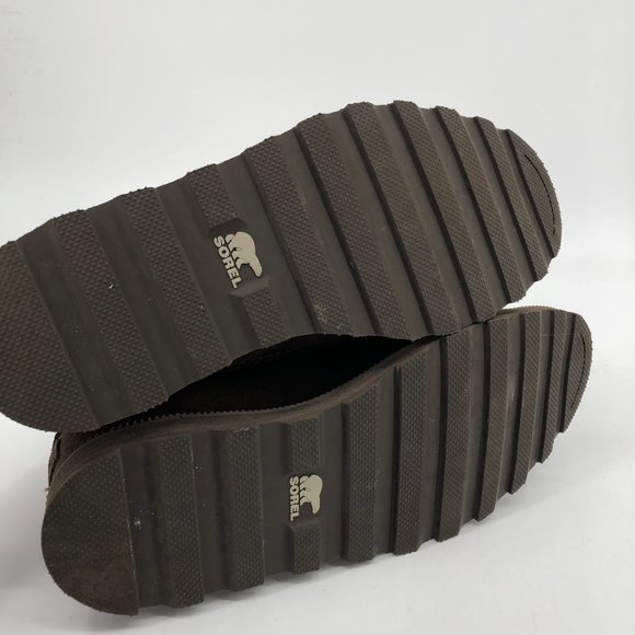 Sorel Brown Lace Up Boots | Suede Material, Perfect for Any Season - Picture 4 of 6